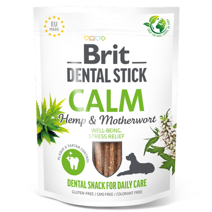 Brit dental sticks hemp & motherwort