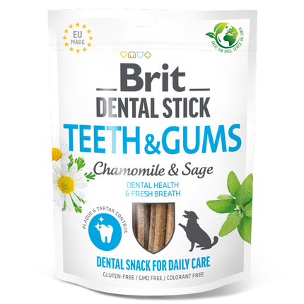 Brit dental sticks kamille & salvie