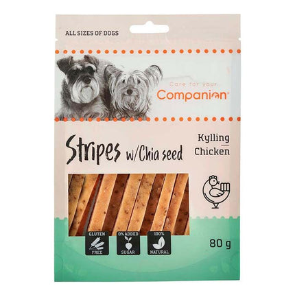 Companion stripes med chia-frø
