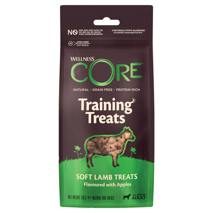 Core training treats, godbidder m. lam & æble | 170 g.