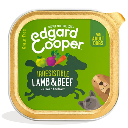 Edgar Cooper vådfoder lam & okse | 300 g.