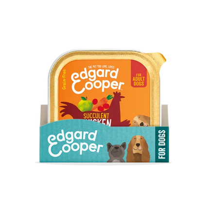 Edgar Cooper vådfoder kylling & kalkun | 300 g.
