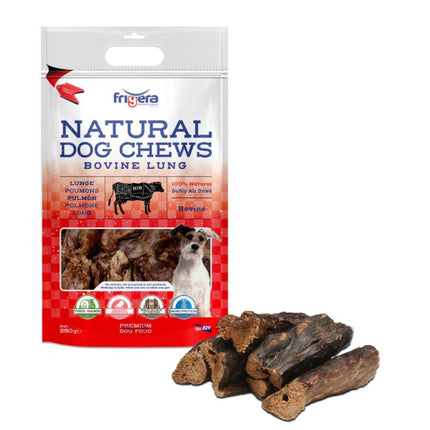 Frigera Natural Dog Chews Okselunge | 250g.