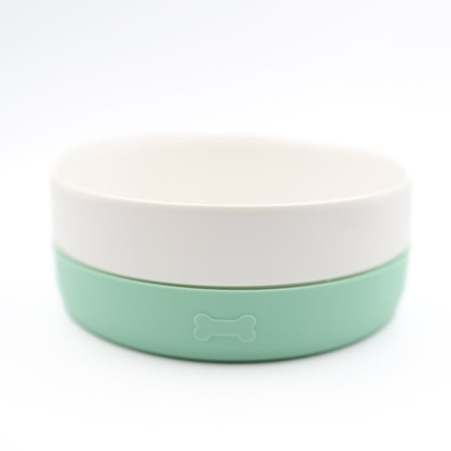 Keramikskål med gummibund - 1l.