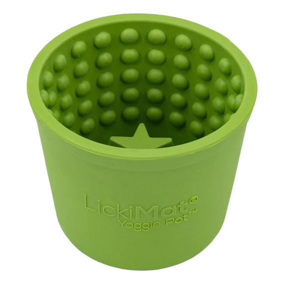 Lickimat Yoggie Pot | aktivering og slow feeder