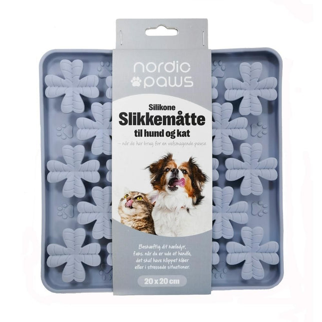 Nordic Paws slikkemåtte/ slow feeder | blomst