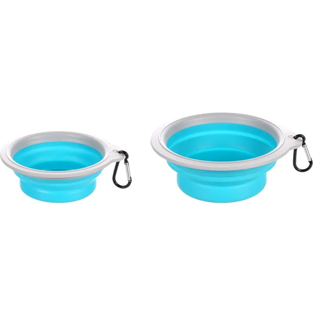 Flamingo sammenklappelig rejseskål | to størrelser