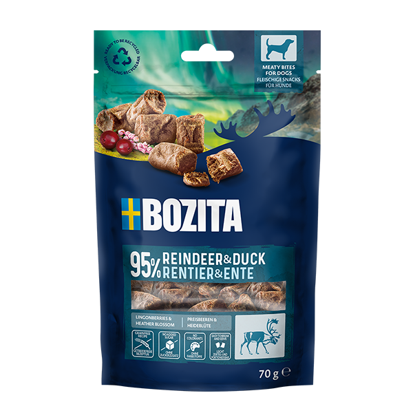 Bozita Meaty Treats | Rensdyr & And