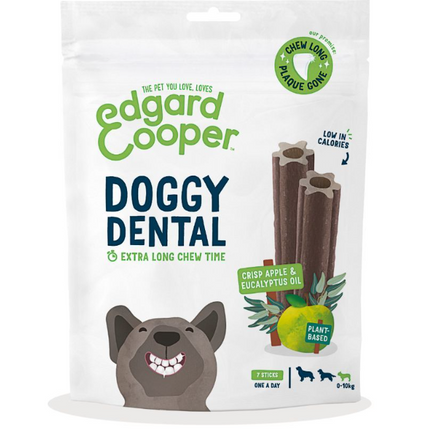 Edgar Cooper dental tyggestick æble & eukalyptus