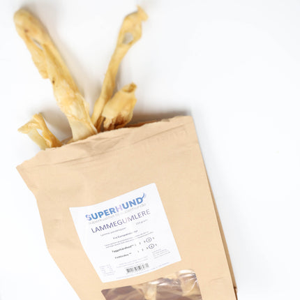 Superhund Lammegumlere 150g.