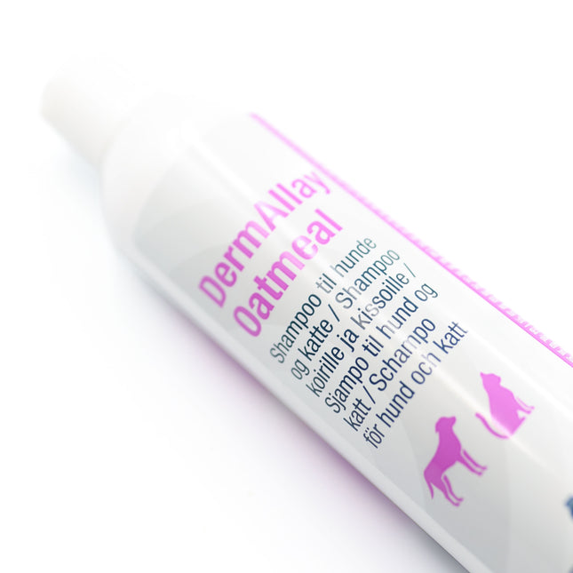 Dermallay Oatmeal kløestillende Shampoo til hund