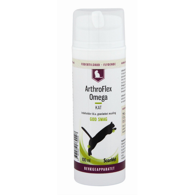 ArthroFlex Omega Flydende | kat & hund | Bevægeapparatet | 100 ml.