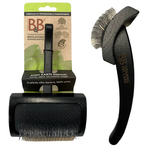 B&B kort grooming - karte til underuld og krøllet pels