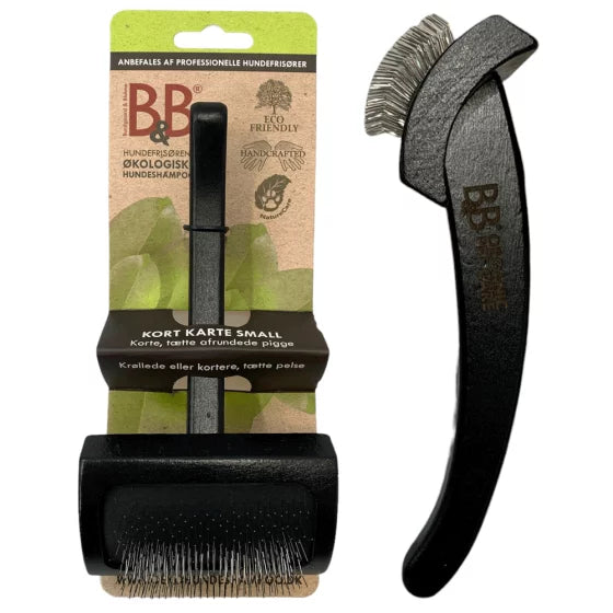 B&B kort grooming - karte til underuld og krøllet pels