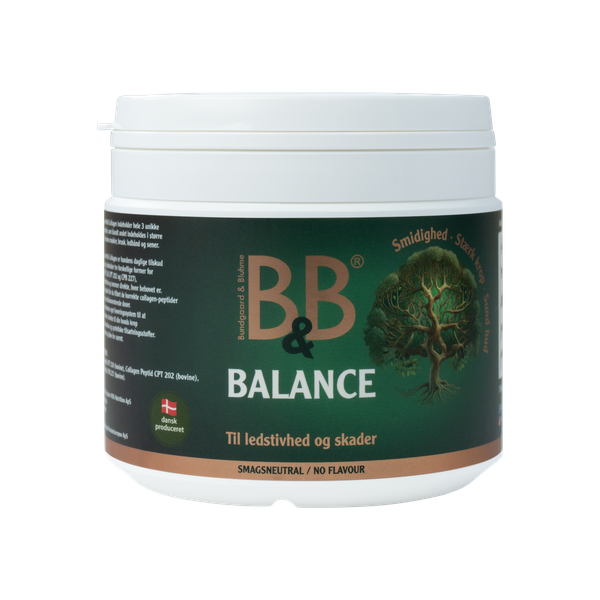 B&B Balance | collagen-peptider til levstivhed & skader