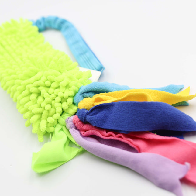 Trækkelegetøj m. moppe og fleece