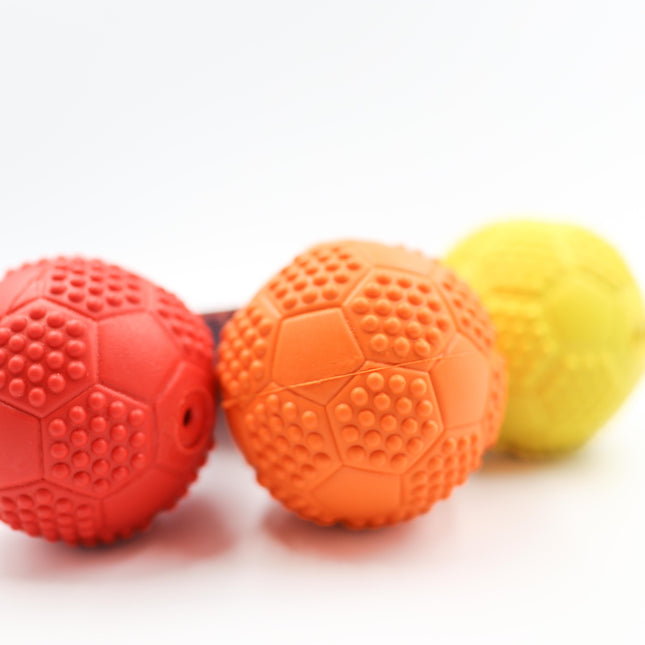 Bold i naturgummi m. piv, 7 cm.