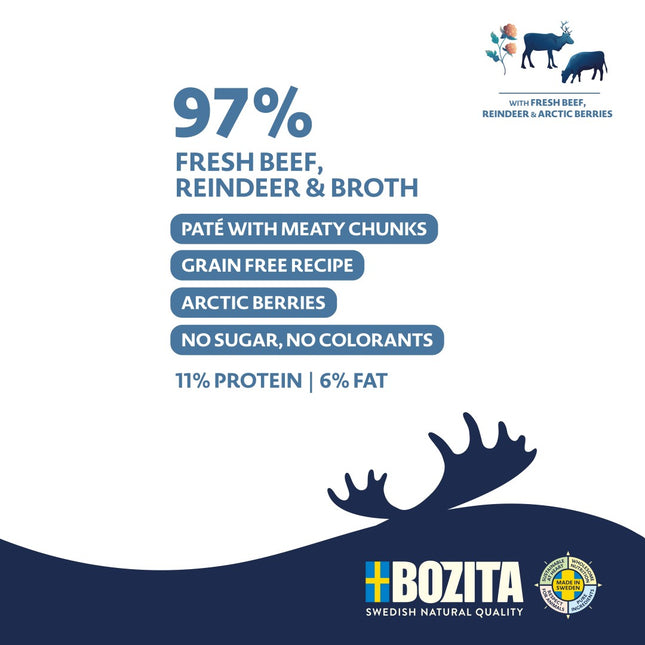 Bozita Purely Paté | Rensdyr