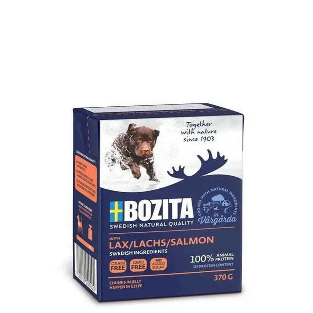 Bozita vådfoder med svensk laks | 370g.