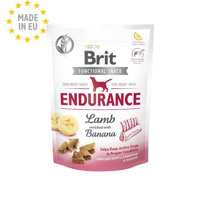 Brit endurance godbidder m. lam & banan | 150g.