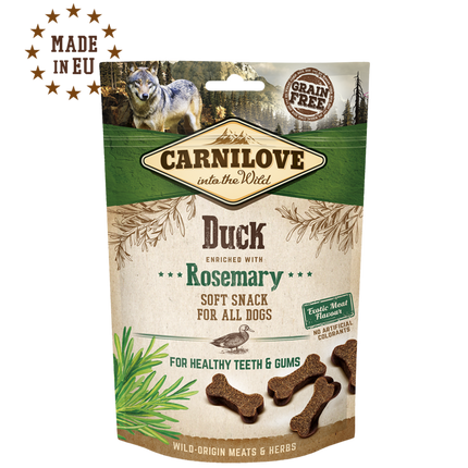 Carnilove Soft Snacks | And & Rosmarin | 200g.