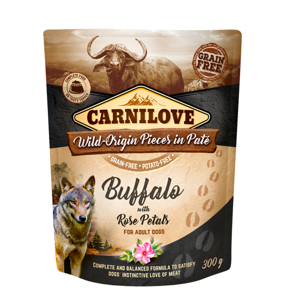Carnilove Pouch Paté | bøffel | 300g.