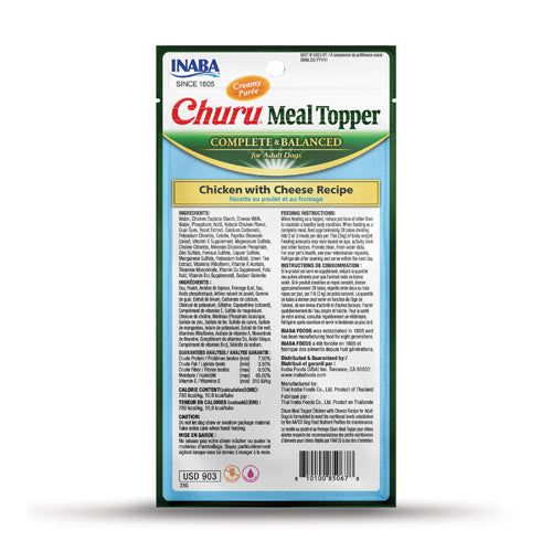 Churu meal topper | kylling & ost