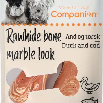 Companion rawhide bone marble | and & torsk | 2x50g.