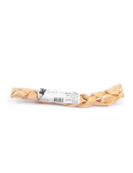 Snack'it flettet hestehud 25 cm.