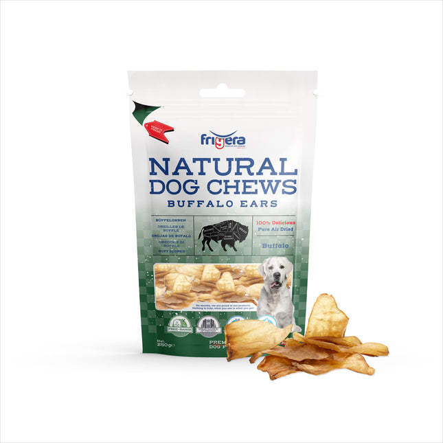 Frigera Natural Dog Chews bøffelører | 250gr