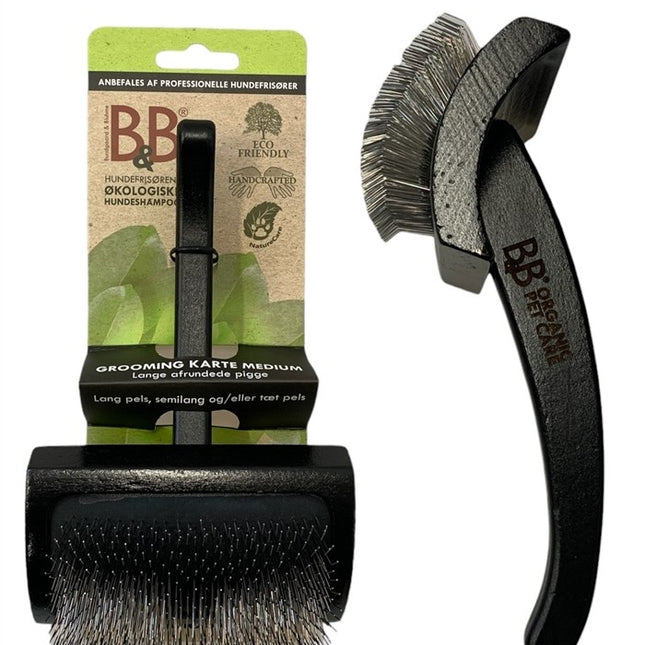 B&B grooming-karte til meget pels