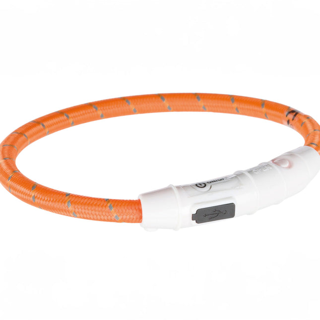 Lyshalsbånd i nylon