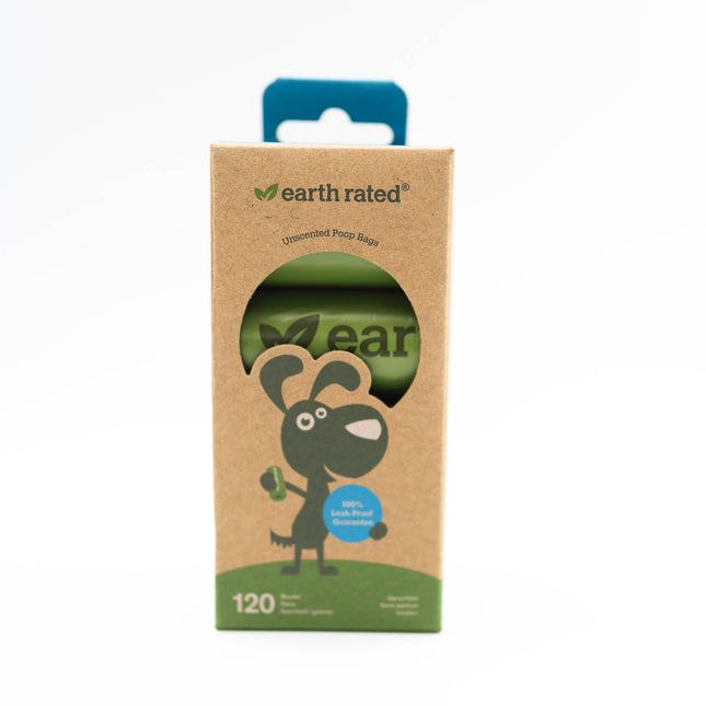 Miljøvenlige hundeposer u. hank, 120 stk.