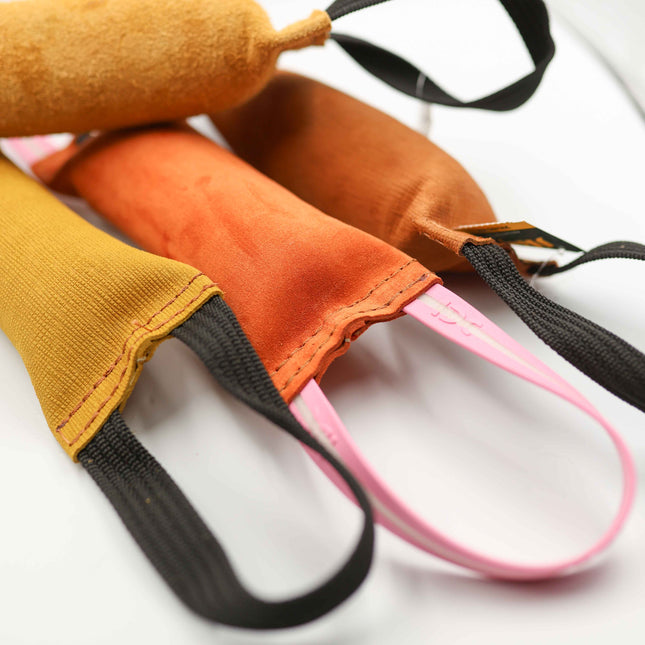 K9 Dummy i læder - 2 greb