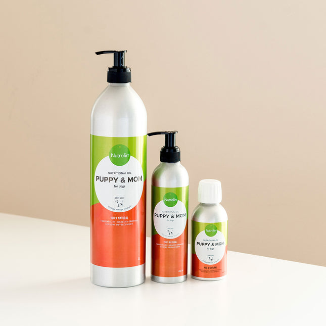 Nutrolin Puppy & Mom tilskudsolie