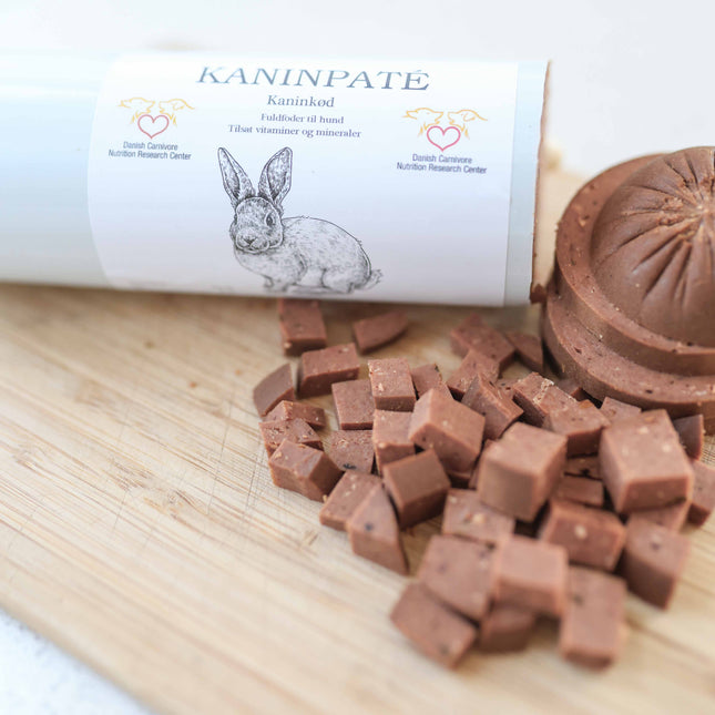 Paté af kanin 800g.