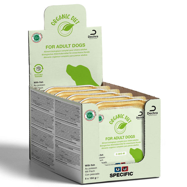 SPECIFIC™ Organic Fish vådkost 5x150g.