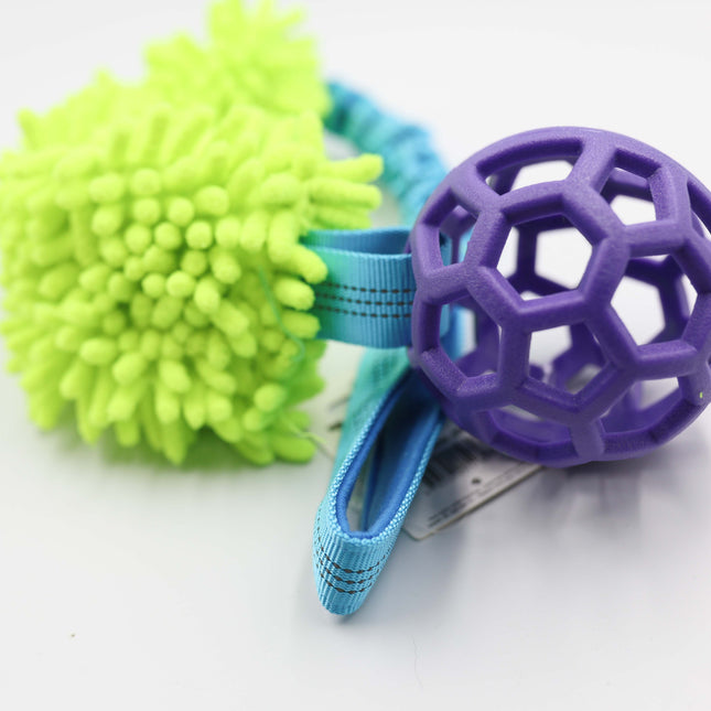 Trækkelegetøj m. netbold og moppe