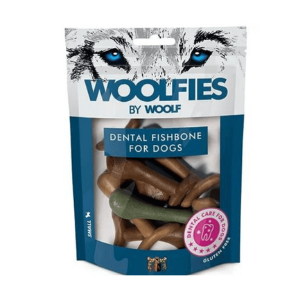 Woolfies Dental Fishbone small | 200 g.