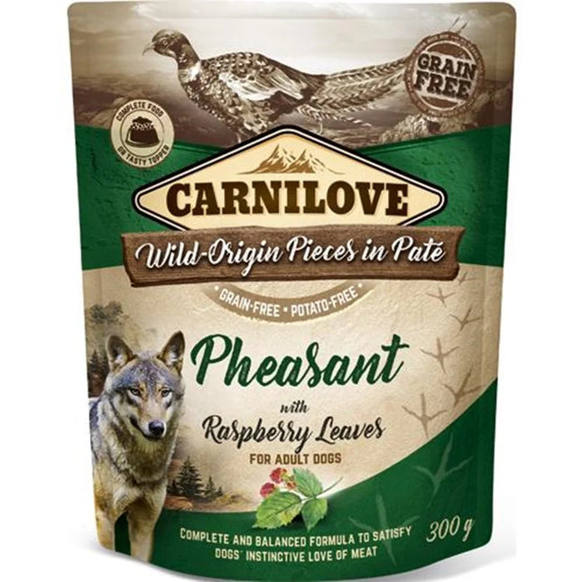 Carnilove Pouch Paté | fasan & hindbær | 300g.