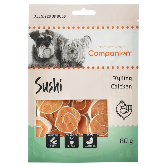 Companion kyllinge sushi snacks | 80 g.