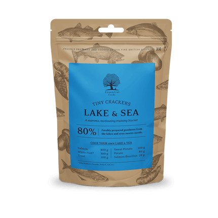 Essential Foods Lake & Sea tiny crackers | 100 g.
