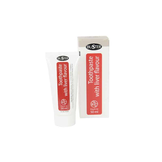 Buster tandpasta til hund med leversmag