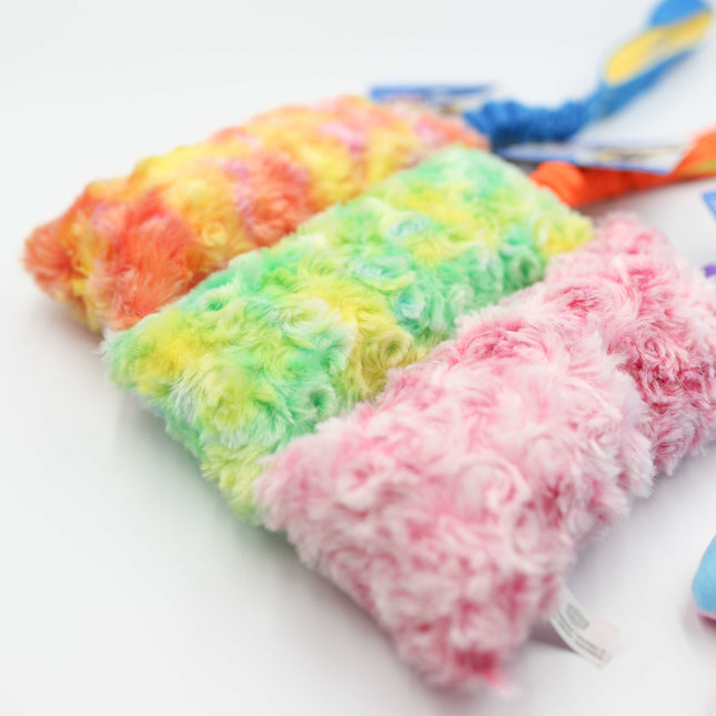 Trækkelegetøj med mikrofiber & elastik