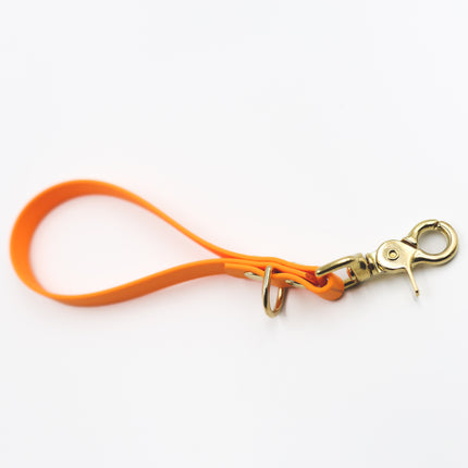 Nøglering med karabinhage mandarin