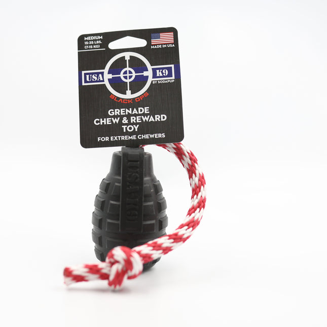 SodaPup bold på snor - håndgranat